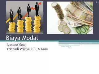 biaya modal