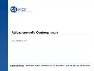 attivazione della controgaranzia