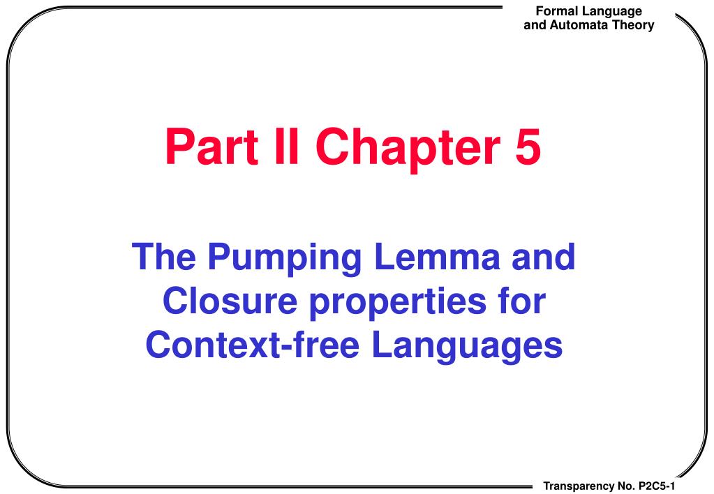 PPT - Part II Chapter 5 PowerPoint Presentation, free download - ID:5642522