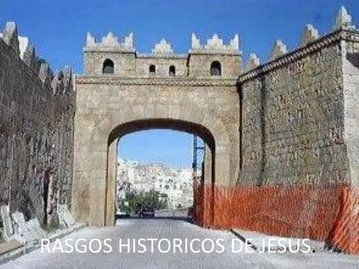 rasgos historicos de jesus