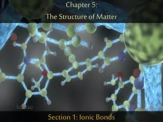 Chapter 5: The Structure of Matter