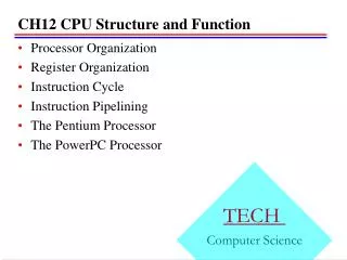 CH12 CPU Structure and Function