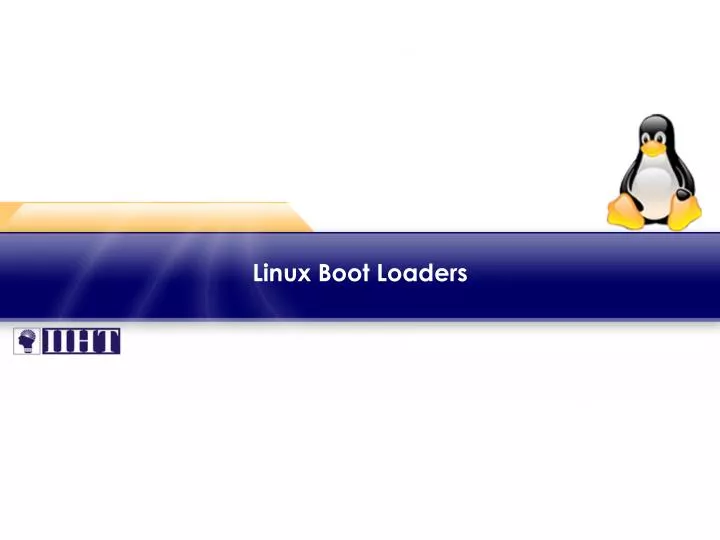 linux boot loaders