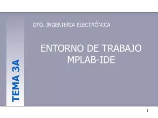 entorno de trabajo mplab ide
