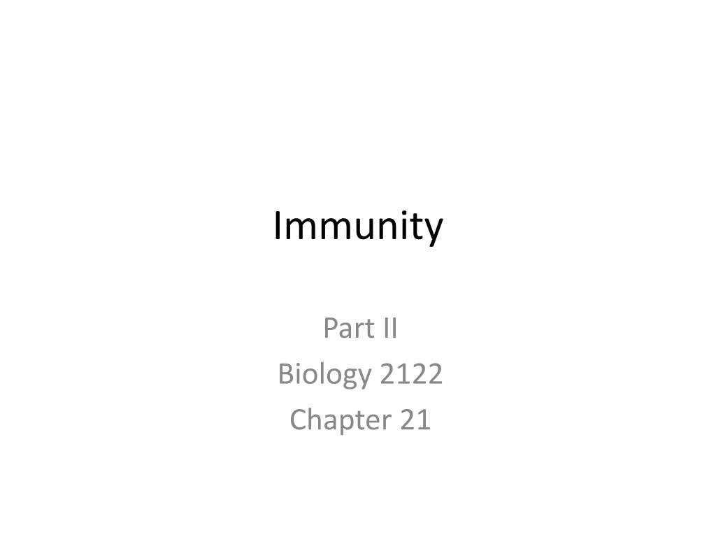 PPT - Immunity PowerPoint Presentation, free download - ID:5642671
