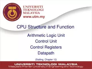 CPU Structure and Function