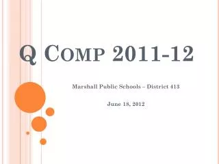 Q Comp 2011-12