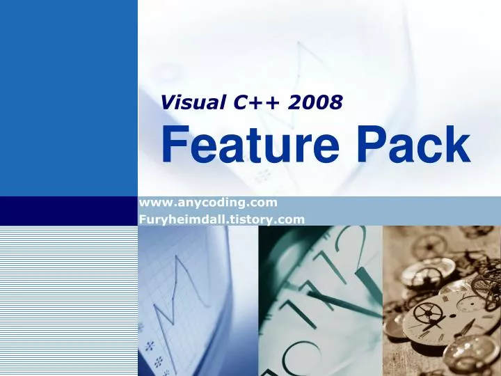visual c 2008 feature pack