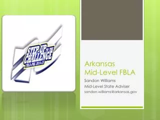 Arkansas Mid-Level FBLA