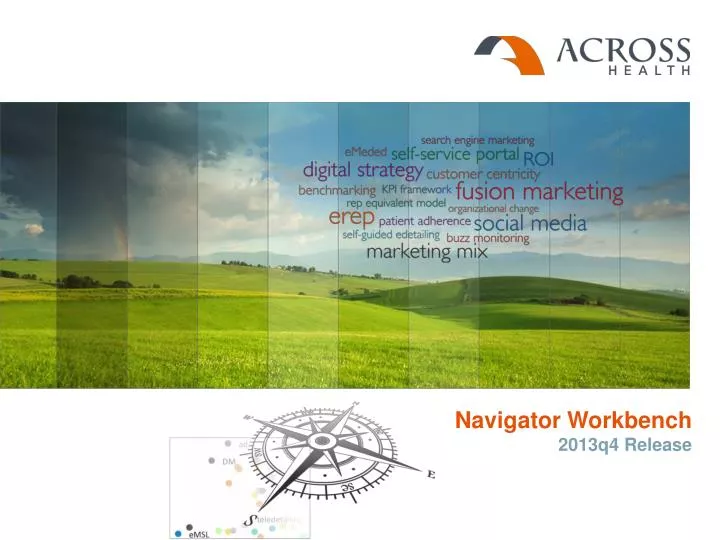 navigator workbench 2013q4 release
