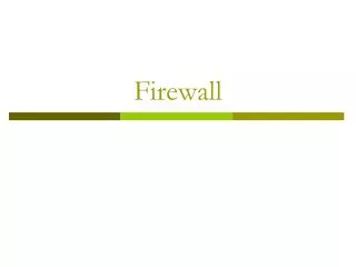 firewall