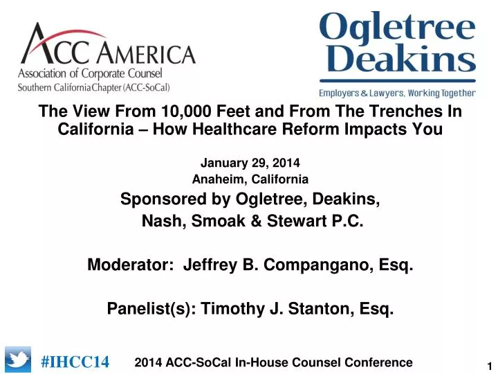 the view from 10 000 feet and from the trenches in california how healthcare reform impacts you