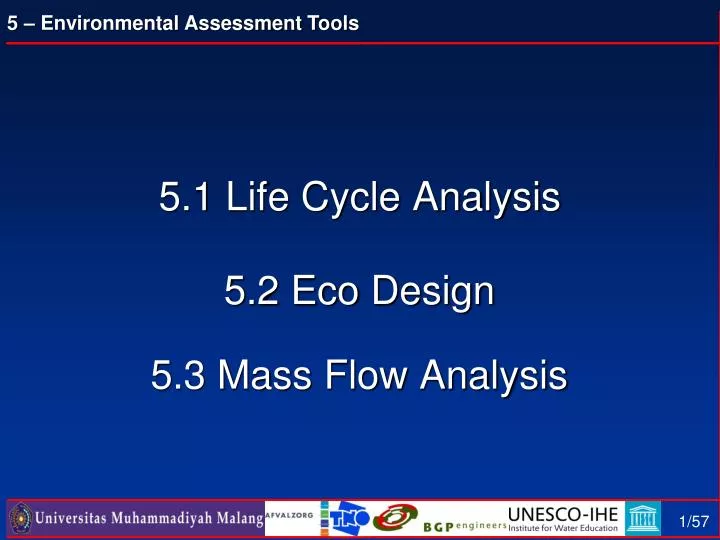 5 1 life cycle analysis