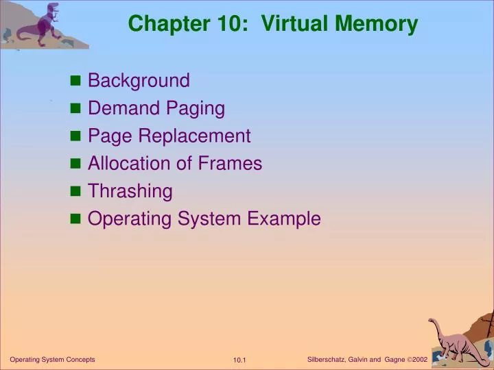 chapter 10 virtual memory