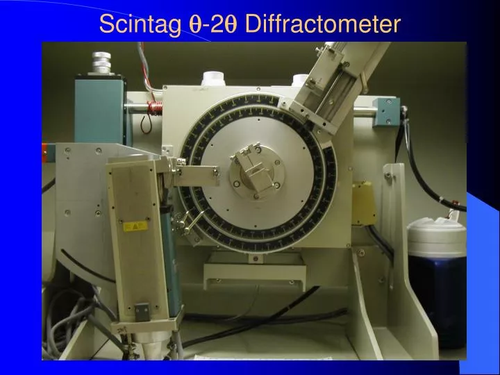scintag 2 diffractometer