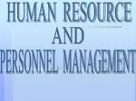 HUMAN RESOURCE - slide 1