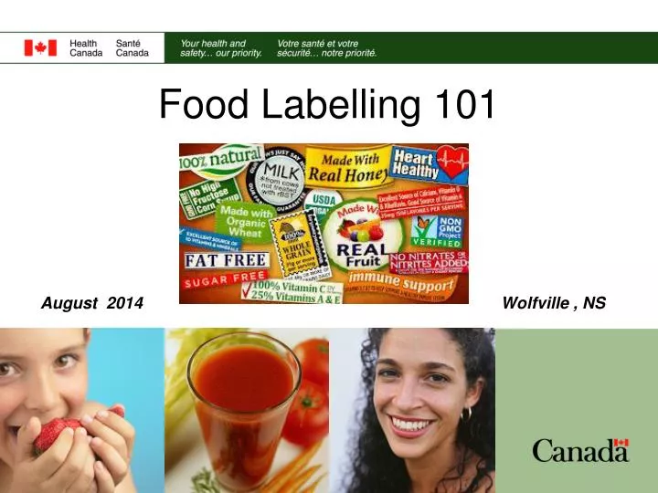 food labelling 101