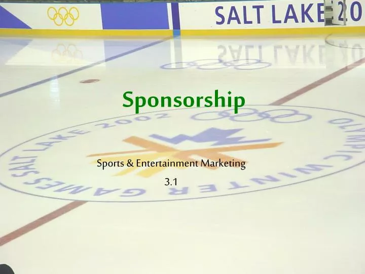 sponsorship