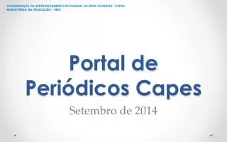 portal de peri dicos capes
