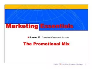 Marketing Essentials