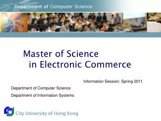 Master of Science in Electronic Commerce