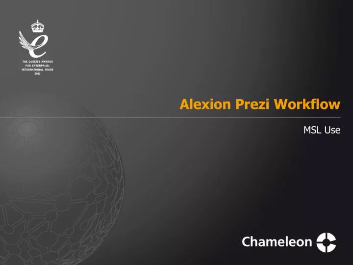 alexion prezi workflow