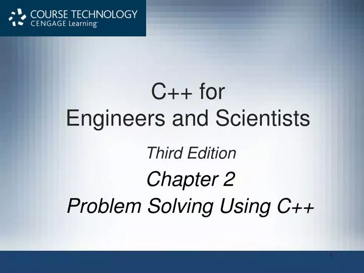 chapter 2 problem solving using c