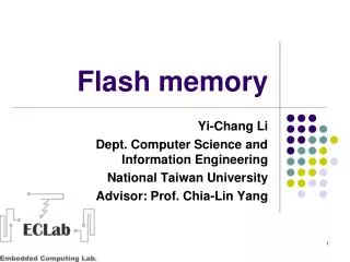 Flash memory