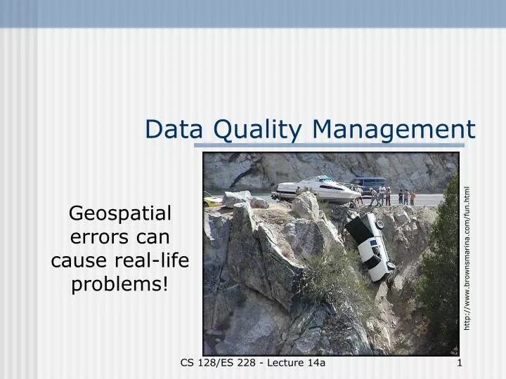 data quality management