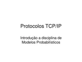 protocolos tcp ip