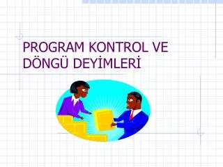 program kontrol ve d ng dey mler