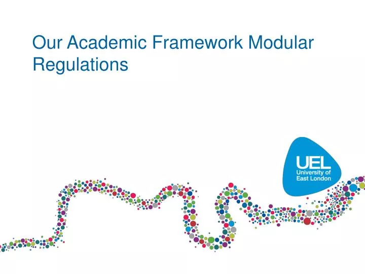 our academic framework modular regulations