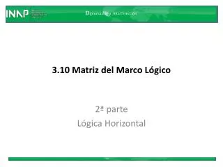 3 10 matriz del marco l gico