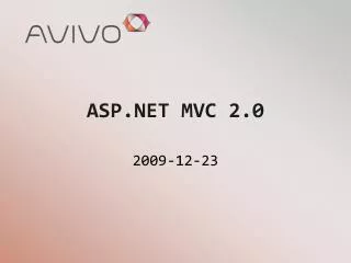 ASP.NET MVC 2.0