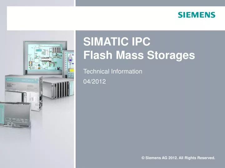 simatic ipc flash mass storages