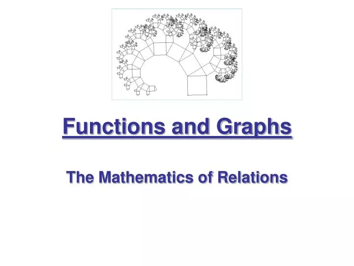 functions and graphs