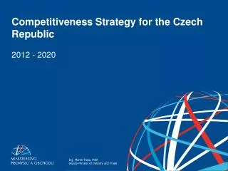 Competitiveness Strategy for the Czech Republic