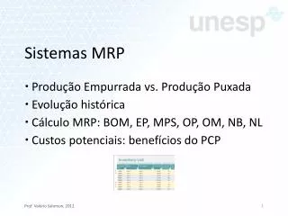sistemas mrp