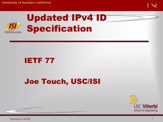 updated ipv4 id specification