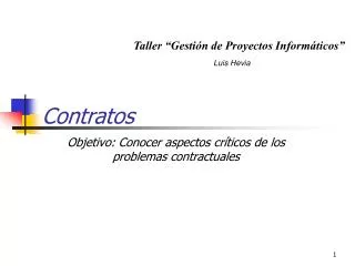 contratos