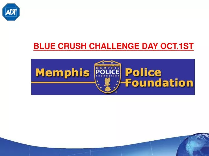 blue crush challenge day oct 1st