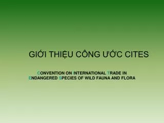 gi i thi u c ng c cites