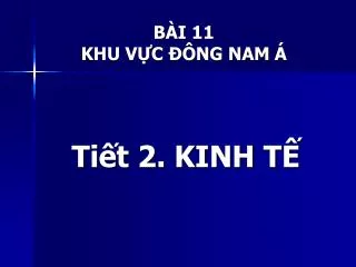 b i 11 khu v c ng nam