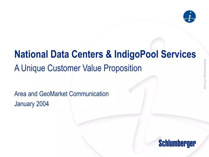 national data centers indigopool services