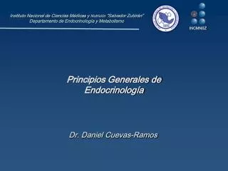 principios generales de endocrinolog a