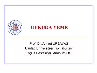 uykuda yeme