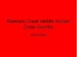 Stewarts Creek Middle School Cross Country