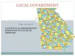 LOCAL GOVERNMENT - slide 1