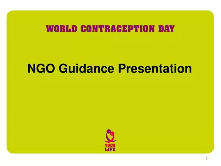 ngo guidance presentation