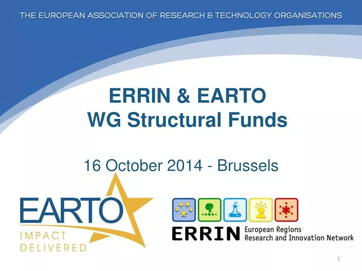 errin earto wg structural funds